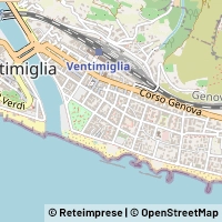 Mapa Ventimiglia