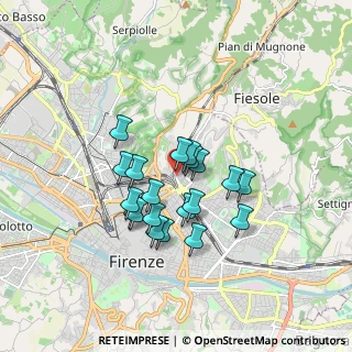Mappa Via Fratelli Poerio, 50133 Firenze FI, Italia (1.362)