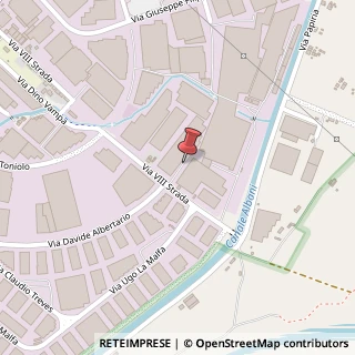 Mappa Via VIII Strada, 43, 61032 Fano, Pesaro e Urbino (Marche)