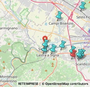 Mappa 50058 Signa FI, Italia (4.72)