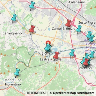 Mappa 50058 Signa FI, Italia (5.8705)