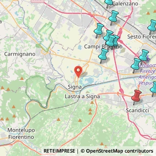 Mappa 50058 Signa FI, Italia (6.56692)