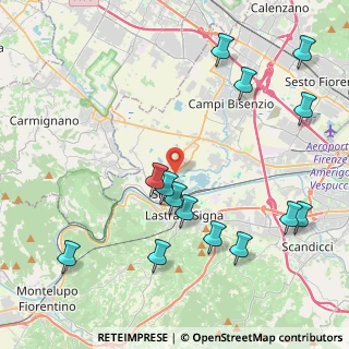 Mappa 50058 Signa FI, Italia (5.00286)