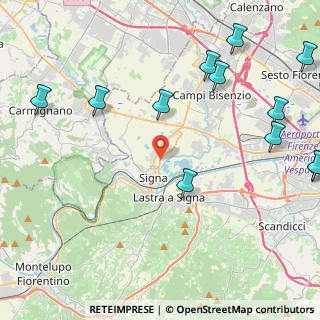Mappa 50058 Signa FI, Italia (5.955)