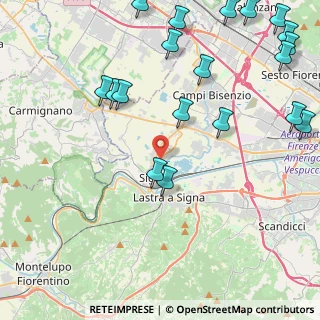 Mappa 50058 Signa FI, Italia (5.93105)