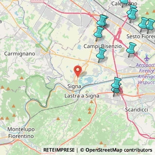 Mappa 50058 Signa FI, Italia (6.64)