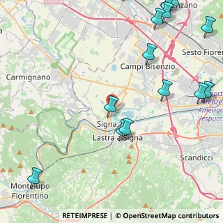 Mappa 50058 Signa FI, Italia (6.30071)