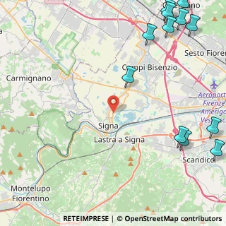 Mappa 50058 Signa FI, Italia (7.31538)