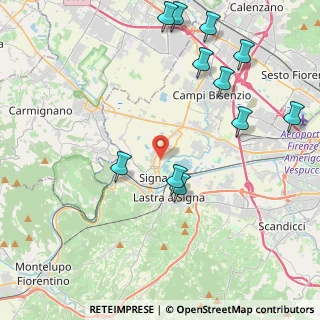 Mappa 50058 Signa FI, Italia (5.08545)