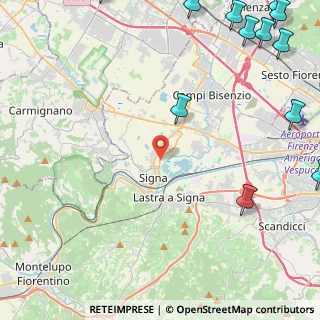 Mappa 50058 Signa FI, Italia (7.71083)