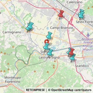 Mappa 50058 Signa FI, Italia (4.55727)