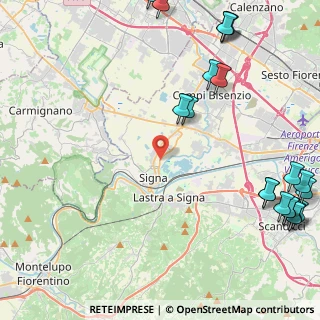 Mappa 50058 Signa FI, Italia (6.7485)