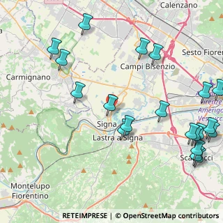 Mappa 50058 Signa FI, Italia (5.7575)