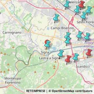 Mappa 50058 Signa FI, Italia (6.23313)