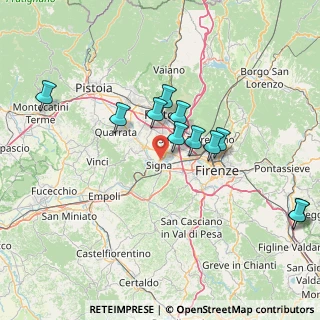 Mappa 50058 Signa FI, Italia (14.73909)