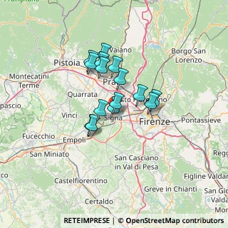 Mappa 50058 Signa FI, Italia (9.798)