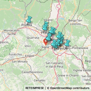 Mappa 50058 Signa FI, Italia (9.26118)