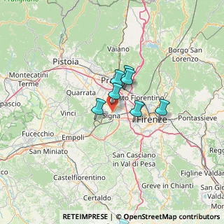 Mappa 50058 Signa FI, Italia (37.14)