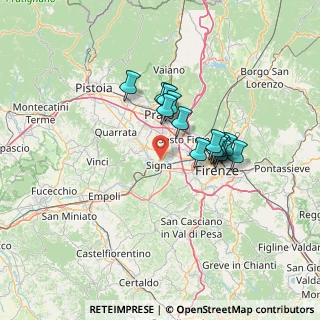 Mappa 50058 Signa FI, Italia (10.90857)