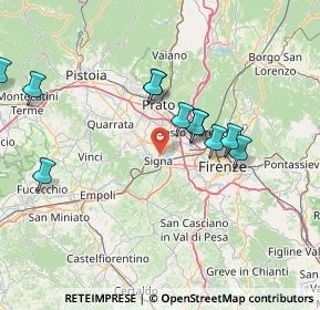 Mappa 50058 Signa FI, Italia (17.42333)