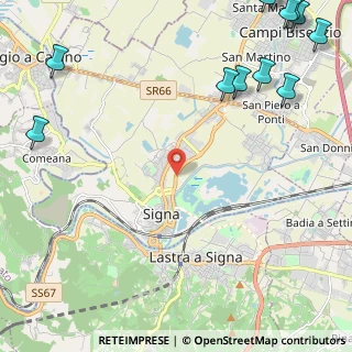 Mappa 50058 Signa FI, Italia (3.83667)