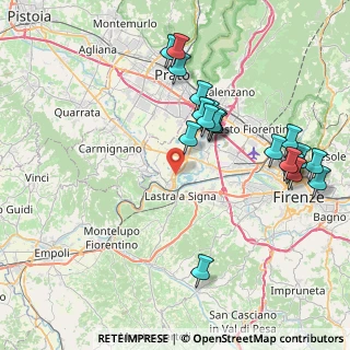 Mappa 50058 Signa FI, Italia (8.6965)