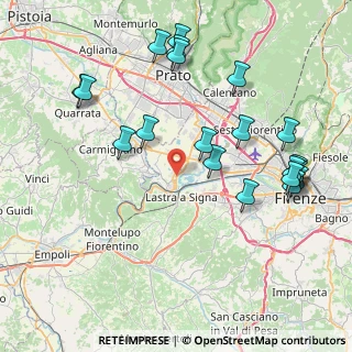 Mappa 50058 Signa FI, Italia (9.3835)