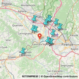 Mappa 50058 Signa FI, Italia (6.71923)