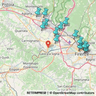 Mappa 50058 Signa FI, Italia (9.66929)