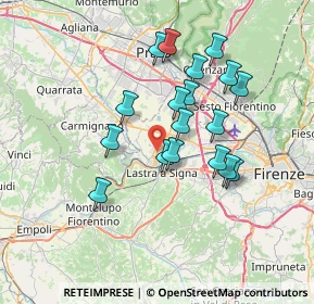 Mappa 50058 Signa FI, Italia (6.35167)