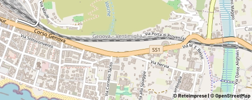 Mappa Ventimiglia