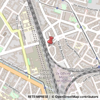 Mappa Via Antonio Locatelli, 16/R, 50134 Firenze, Firenze (Toscana)