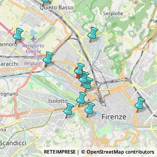Mappa Via Maragliano, 50127 Firenze FI, Italia (2.19909)