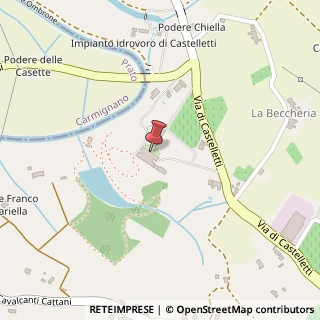 Mappa Via Castelletti, 5, 50058 Signa, Firenze (Toscana)