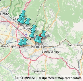 Mappa 50133 Firenze FI, Italia (6.35818)