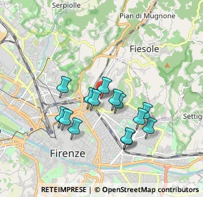 Mappa 50133 Firenze FI, Italia (1.51214)