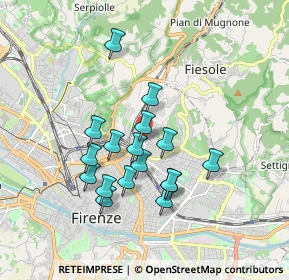 Mappa 50133 Firenze FI, Italia (1.56706)