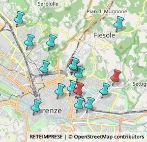 Mappa 50133 Firenze FI, Italia (1.9675)