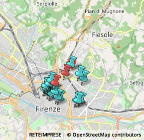 Mappa 50133 Firenze FI, Italia (1.735)