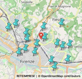 Mappa 50133 Firenze FI, Italia (2.13824)