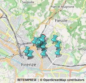 Mappa 50133 Firenze FI, Italia (1.18438)
