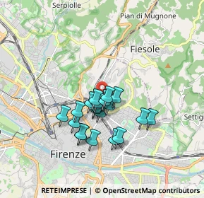 Mappa 50133 Firenze FI, Italia (1.33)