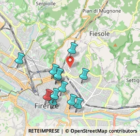 Mappa 50133 Firenze FI, Italia (1.8625)