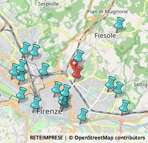 Mappa 50133 Firenze FI, Italia (2.4075)