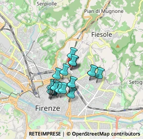 Mappa 50133 Firenze FI, Italia (1.383)