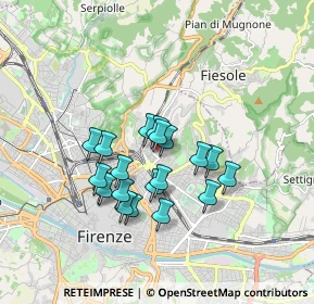 Mappa 50133 Firenze FI, Italia (1.4245)