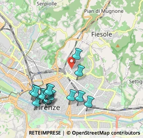 Mappa 50133 Firenze FI, Italia (2.28667)