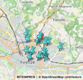 Mappa 50133 Firenze FI, Italia (1.48556)