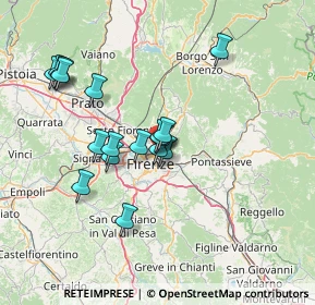 Mappa 50133 Firenze FI, Italia (12.95294)