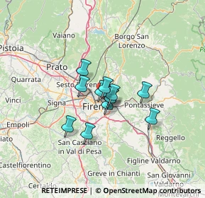Mappa 50133 Firenze FI, Italia (8.00083)